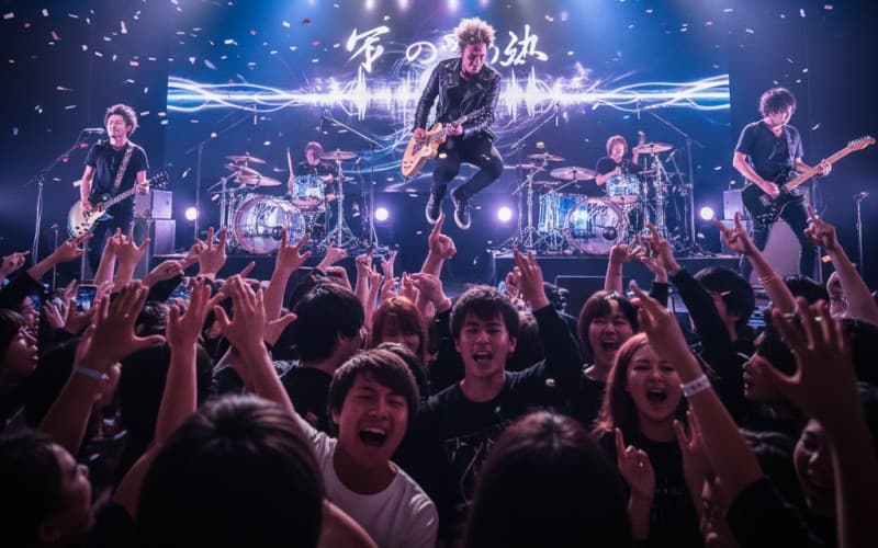 邦楽バンド楽曲の深層:歌詞メッセージ解説とライブ体験への影響